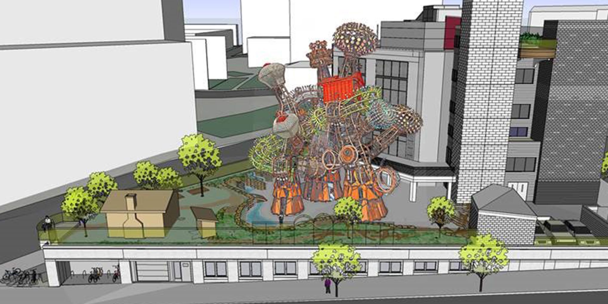 Proposed addition to Madison Children's Museum